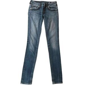 Miss Me fashion Jeans Style JE1052SX Skinny Womens Size 26